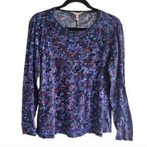 Rebecca Taylor Colorful Top with Long Sleeves - Women's Size L